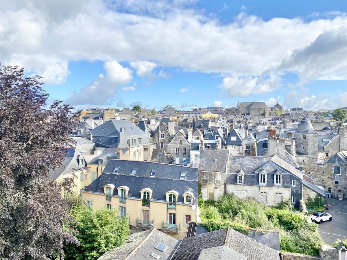 Le Nid Des Quais - Vue Panoramique Au Coeur De La Ville - Wifi - Entree Autonome Quimper Eksteriør billede